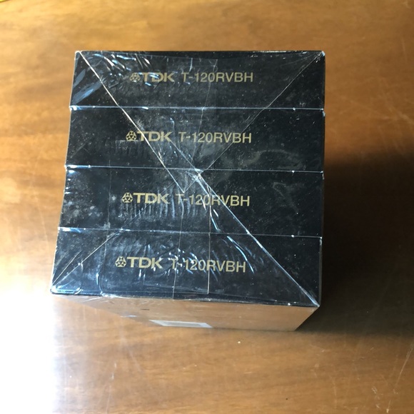 4 Brand New Factory Sealed TDK 6 Hour VHS Tapes. - Picture 5 of 6